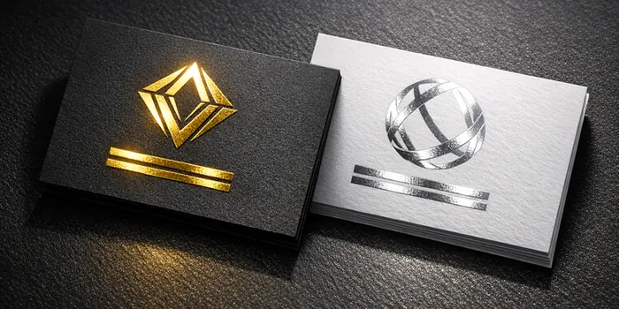 Metallic Foil Postcards